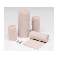 Conco Medical Co 33400000 Hartmann-Conco 4\" X 4 1/2 Yards Tan Econo-Wrap LF Latex-Free Reinforced Elastic Wrap (10 Per Package)